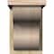 Ekena Millwork Carmel Rough Sawn Corbel w/Backplate, Douglas Fir, 8"W x 12"D x 12"H COR08X12X12CAR01RDF - alternate 3